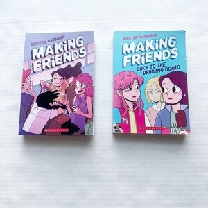 Graphic Novels Book Bundle ‘Making Friends' by Kristen Gudsnuk